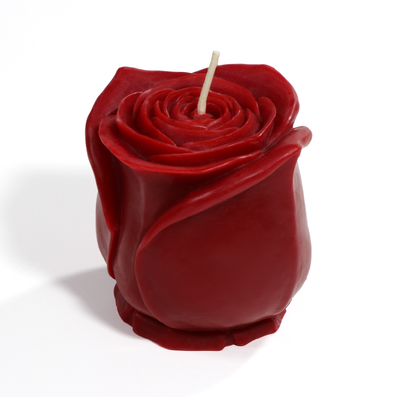 Large Rose candle